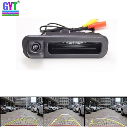 HD hatchback sedan Car rear view parking camera For Ford Focus 2012 2013 For Focus 2 Focus 3 Trunk Handle Camera