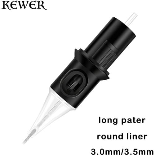 Tattoo Needles Cartridge RL RS RM M1 0.3mm 0.35mm 10PCS Safety Stainless Steel Needle Permanent Makeup Eyebrow Tattoo Supplies