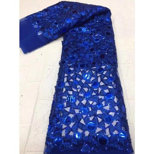 Best quality African Tulle embroidered Lace Fabric SYJ-108686 African net Lace Fabric for wedding dress