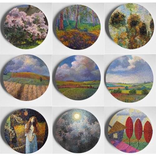 Ignatov Sergey Vladimirovich Wall Plate High-Quality Decorative Plate Decorative Plates For Home Bar Decoration Art Plate