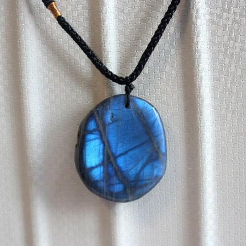 Natural Polished Labradorite Stone Tumbled Semiprecious Madagascar Crystals Moonlight Flash Rainbow Stones 1pc