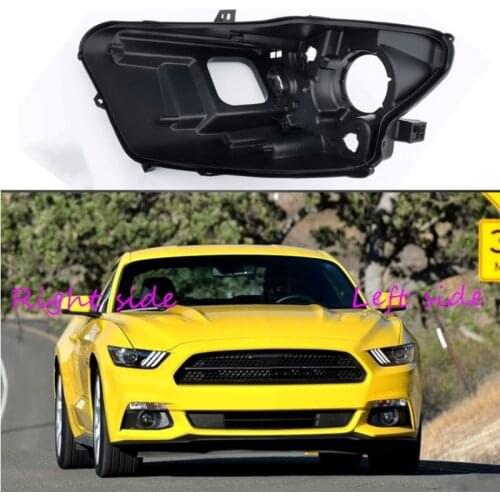 Headlight Base for Ford Mustang 2015 2016 2017 Headlamp House Car Rear Base Front Auto Headlight Back House
