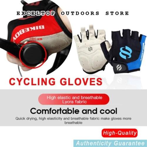 Half Finger Gloves For Bicycle Riding Gloves Outdoor Sports Gloves Anti-skid Shock Absorption Cycling Equipment Cycling Gloves