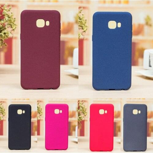 2Pcs For Samsung A3 2017 Silicon Case Colored Plush Matte Silicone TPU Gel Back Cover Case for Samsung Galaxy A3 2017 A320 A3200