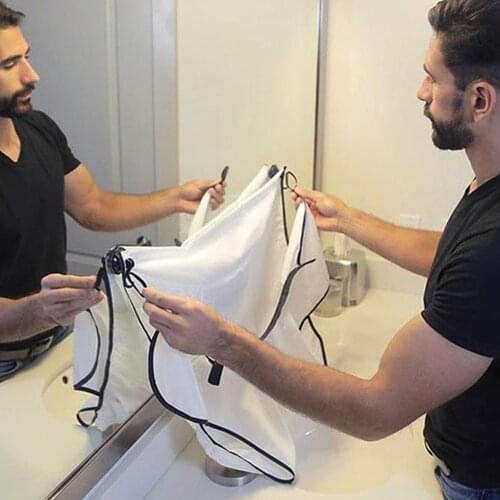 Waterproof Adult Hair Cutting Fold Umbrella Cape Salon Barber Hairdressing Apron Haircut capes Cover Cloth Salon Barber Home