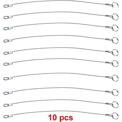 10 pcs Quick Release Pin W/ 300mm Lanyard Marine 316 Stainless Steel - Bimini Top