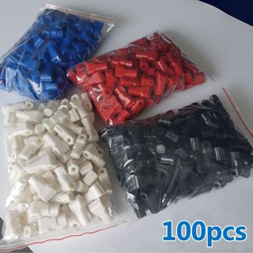 100pcs EAS Security Euroslot hook stop lock hook anti theft Euro tags of retail for Magnetic Lockpick for various Retail