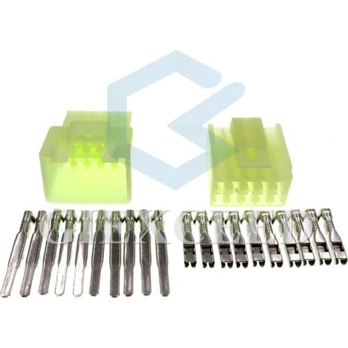 2 Sets 10 Pin 6090-1220 6090-1056 Female Male Automotive Wiring Harness Plug Cable Sockets