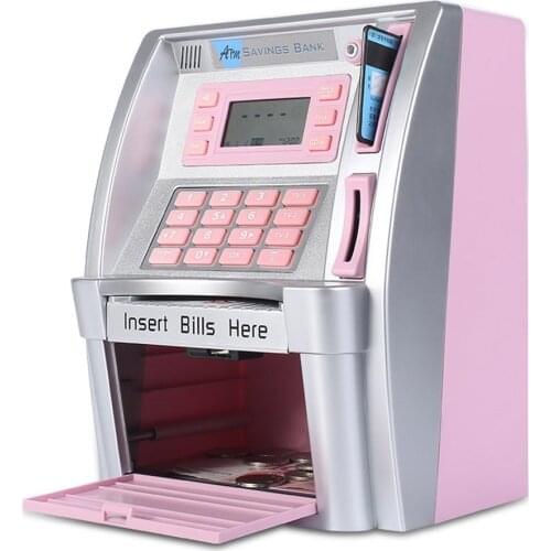Creative ATM Model Bank Intellectual Read Money Children Model Offline Bank Portable Save Money Machine