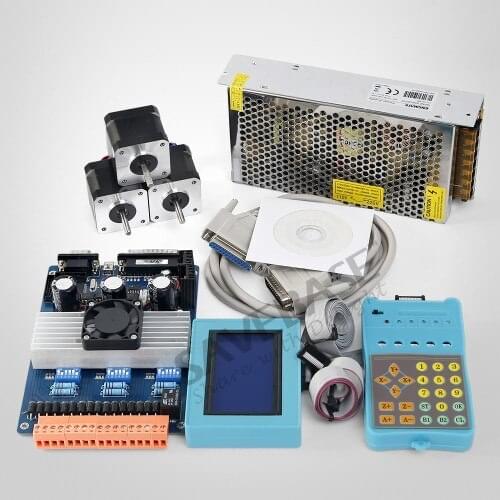 3 Axis CNC Kit TB6600 HB Nema17 97oz-in Motor 12V PSU For DIY Router/Plasma
