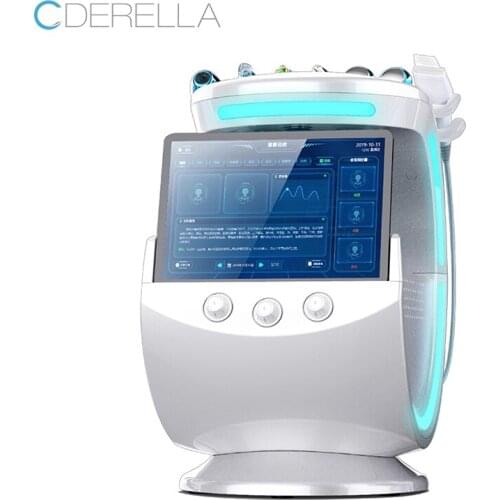 6 in1 H2O2 Hydro Dermabrasion Lifting Spa Facial Rejuvenation Microdermabrasion Machine Water Multipolar Beauty