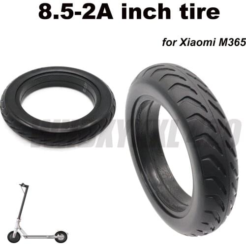 8.5 Inch Durable Rubber Solid Tire Electric Scooter Honeycomb Shock Absorber Damping Tire For Xiaomi Mijia M365