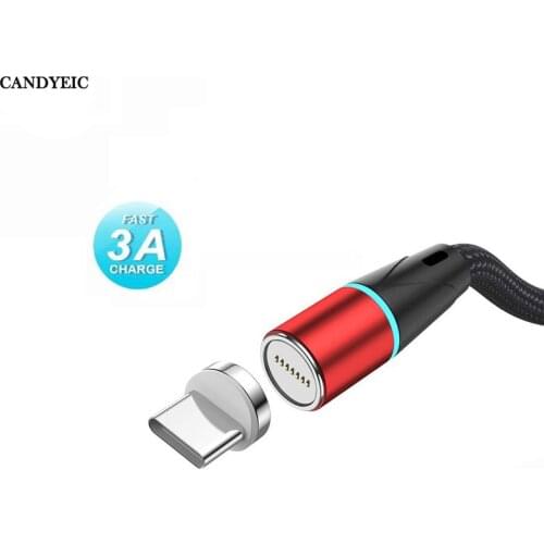 CANDYEIC Phone Accessories Magnetic Cable For Samsung Galaxy A8s Cable Type C