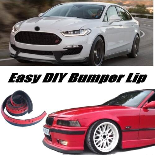 Bumper Lip Deflector Lips For Ford For Mondeo / Contour Front Spoiler Skirt For Car View Tuning / Body Kit / Strip