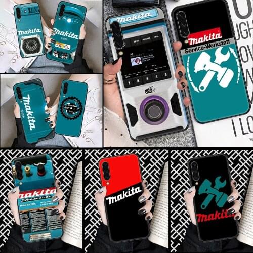 Toolbox Makita Phone case For Samsung Galaxy A 3 5 7 8 10 20 21 30 40 50 51 70 71 E S 2016 2018 4G black pretty cover silicone