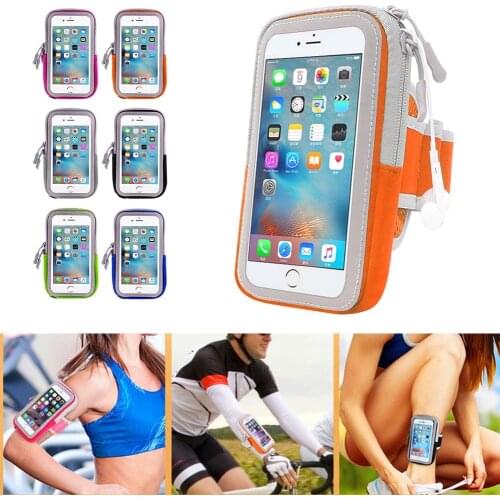 Etmakit Phone Case Sport Armband Belt Cover Running Gym Bag Touchscreen Pouch for iPhone 8/X Samsung Huawei NK-Shopping