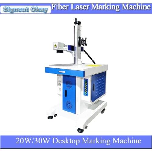 Good quality gold and silver laser engraving machine fiber laser metal marking machine for jewelry logo caving