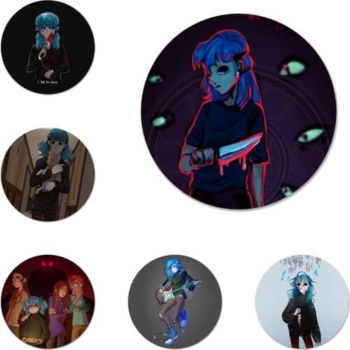 58mm Sally Face Game Icons Pins Badge Decoration Brooches Metal Badges For Backpack Decoration