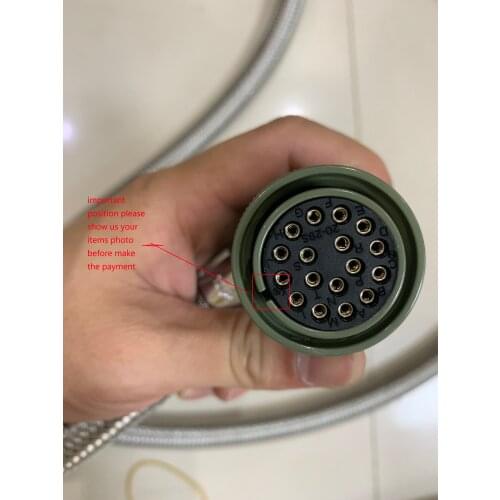 3 meters for FANUC fourth axis encoder signal motor line cable feedback line