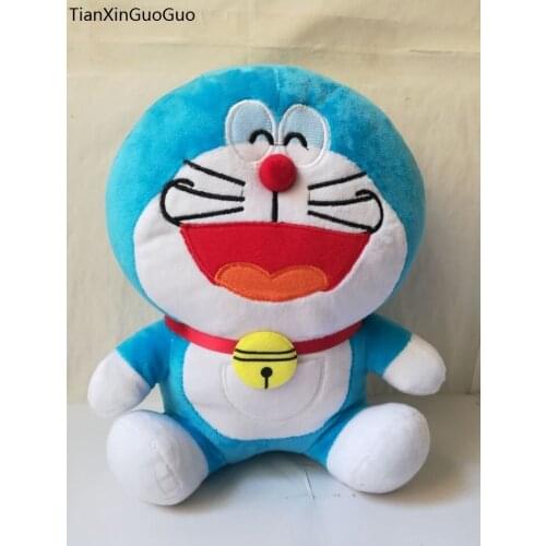 About 25cm lovely smile Doraemon plush toy soft doll kids toy Christmas gift b1430