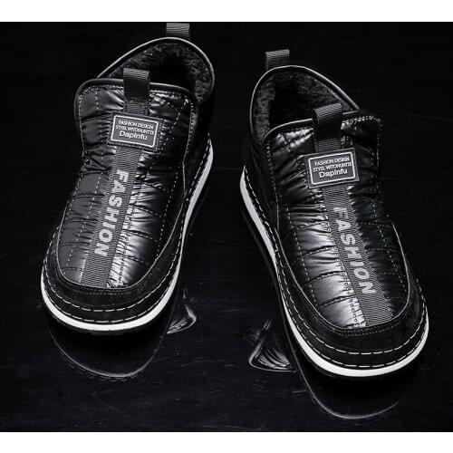 Men Shoes 2020 Boots Men Winter Mens Shoes Zapatos Informales De Hombre Casual Scarpa Uomo Sport Boty Mens Sports Black