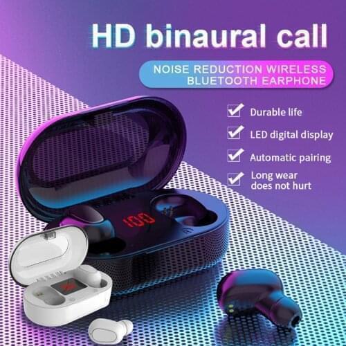 Ear Phone Earphones LED Smart Power Bank TWS Wireless Headphones Gaming For Huawei Nova 7 7i 6 SE 5i Pro 4e 4 3e 3 Honor 20 10 9