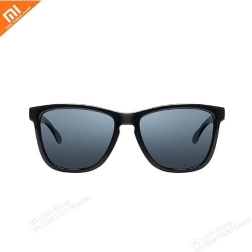 2019 new xiaomi mijia classic box sunglasses TAC polarized box sunglasses pro one-piece nose pad design retro light frame smart