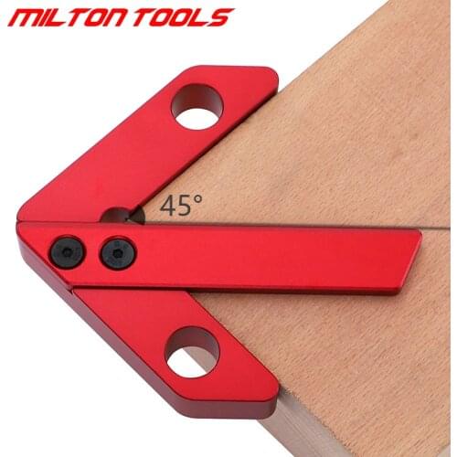Carpenter Round Heart Ruler Line Gauge Red Right Angle Measuring Tool Woodworking Gauge Center Scribe Accuracy 45/90 Degree