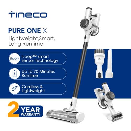 Pre-Sale Tineco Pure One X Smart Cordless Vacuum Stick/Handled Auto-Adjust Suction For Home Long Runtime To 70-Minute