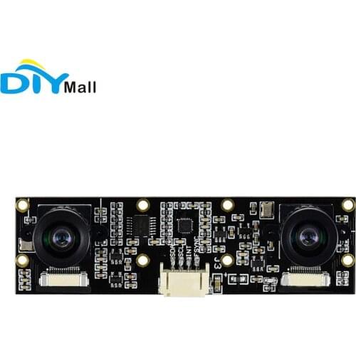 Waveshare IMX219-83 Stereo Camera 8 million pixels suitable for AI vision applications like depth vision and stereo vision