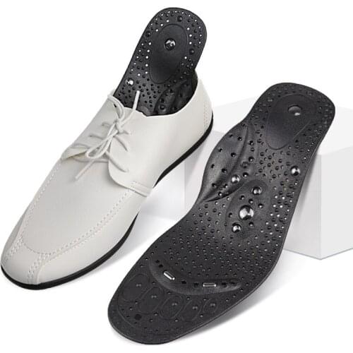 1 Pair Magnetic Therapy Massage Insoles for feet Unisex Weight Loss Promote Blood Circulation Foot Magnet Health Care Shoe Pads