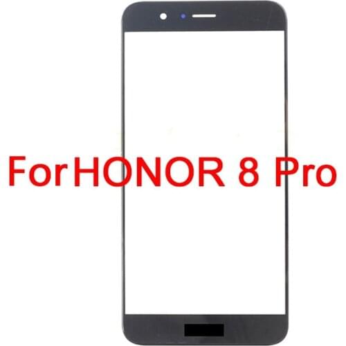 1PCS For Huawei Honor 8 9 Pro 8C 8X Front Touch Panel LCD Display Out Glass Cover Lens Phone Repair Replace Parts
