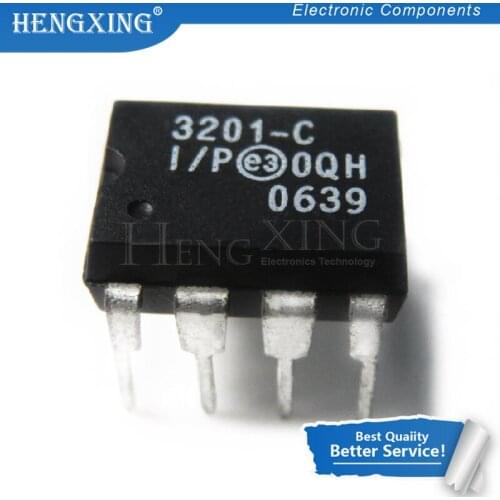 1pcs/lot MCP3201-BI-P MCP3201-CI/P MCP3201 DIP-8 In Stock