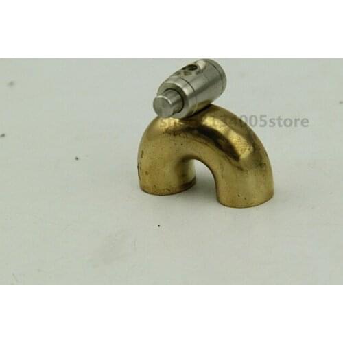 1pcs Trumpet Drain Valve Water Key Spit Valve Assembly Parts Lot cupronickel Cornet Professional Model part French Horn Entry