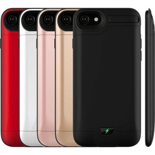 10000mAh For iPhon 6 7 8 Plus External Battery Power Case Bank Charger Backup Cover