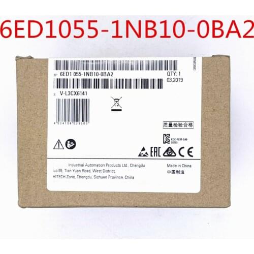 6ED1055-1NB10-0BA2 6ED10551NB100BA2 DC 24V relay DI 8DO 8 new original PLC 6ED1 055-1NB10-0BA2