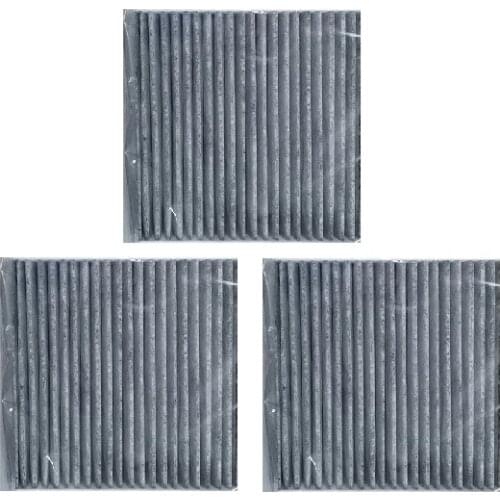 3PC Car Pollen Cabin Air Filter 87139-YZZ08 72880-AJ0009P For Toyota Yaris Prius Corolla Lexus RX CT LX IS Subaru Outback Justy