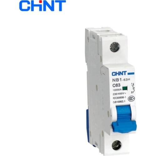 CHINT MCB NB1-63H 1P MCB 10kA Miniature Circuit Breaker 20A 10A 25A 32A 63A 40A 2A CE