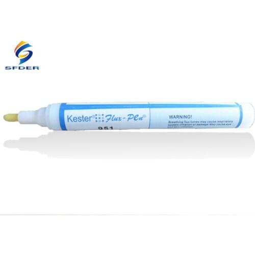 Soldering Rosin Flux Pen 951 10ml Low-Solid Non-clean For Kester Soldering Solar Panel DIY Power Panel