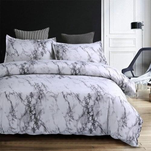 Marble Pattern Design Pattern Marbling Single Full Queen King Bed Quilt Duvet Cover Pillow Case Bedding Set Home Bedclothes