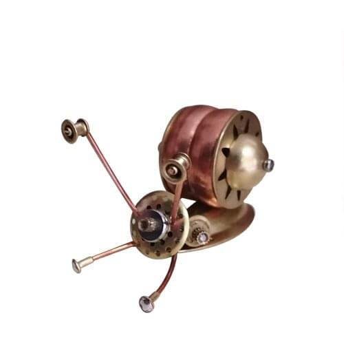 3D Metal Mechanical Testa Handicrafts Mechanical Model for Home Decor - Little Snail