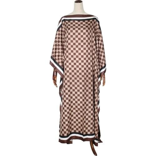 Latest african clothes for women batas 2021 High Quality Nigerian Party Soft Gown batas africanas mujer