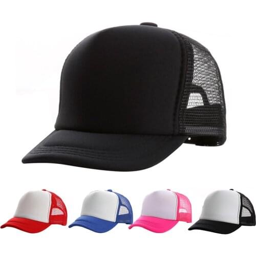 2019 New Summer Boys Girls Children Hat Baseball Cap Outdoor Casual Shade Hats Adjustable Hat For Kids Sunhat