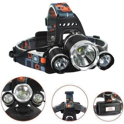 Led Lighting Headlight Usb Charging T6 High Power Glare Induction Long Shot 3led Waterproof Outdoor Camping Hiking Fishing Light