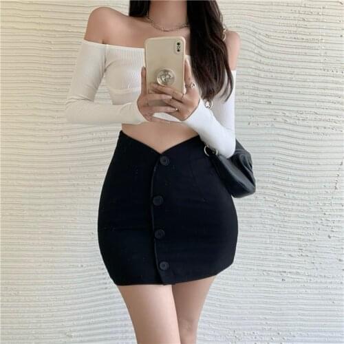 2021 A Line S-Xl New New Summer Short Skirts Korean Skirt Women High Waist School Girl Solid Vintage Mini Skrits Pleated