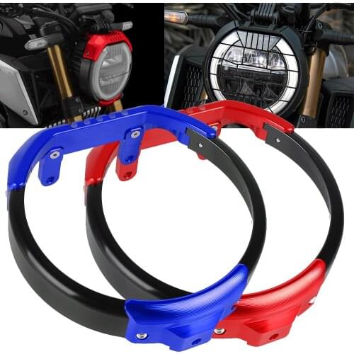 Motorcycle Headlight Guard Grille Grill Cover Protector frame Protection Side Light Lamp Mount Cover FOR Honda CB650R CB 650 R