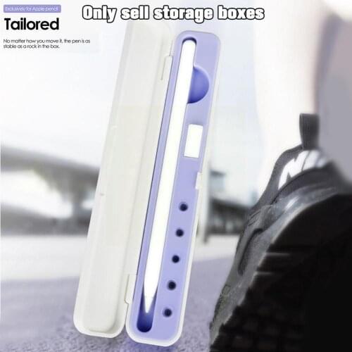 1PC Shockproof Portable Storage Box For Pencil Gen 2nd Silicone For Touches Cover Pen Cases Nib Protective 1nd Stylus J1T5