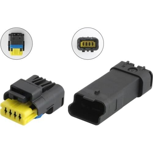 2 sets 4 pin way 1.5mm waterproof FCI electrical plug 211 PC042S4021 automotive wiring harness connector 211PC042S4021