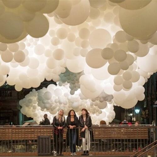 White Balloon Sea Of Clouds 5inch 10inch 12inch 36inch Big Balloon Wedding Birthday Party Decor Helium Balloon Latex Globos