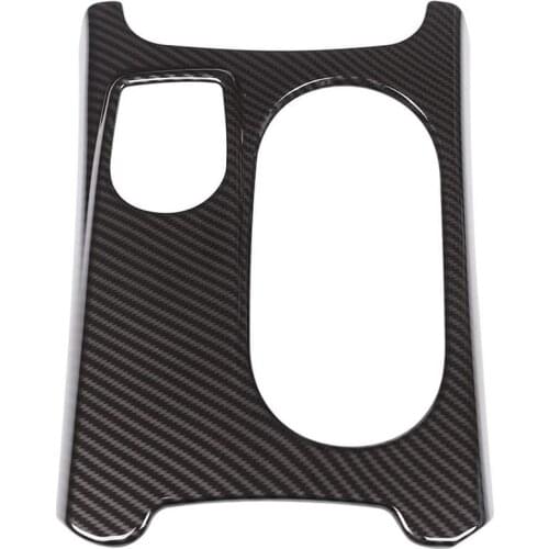 ABS Carbon Fiber Water Cup Holder Cover 1Pc for Mercedes Benz A/GLA/CLA Class C117 W117 W176 X156 2012-2017